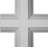 Inner Cross Intersection for 8" Deluxe Coffered Ceiling System (Kit)