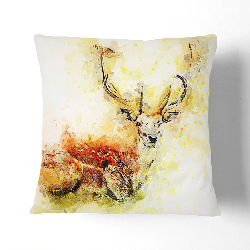 Square Throw Cushion, Stone, 55cm H x 55cm W x 20cm D