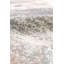 Tapis gris / crème abstrait noué à la main-99082587