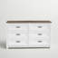 Commode double 6 tiroirs Vasia