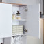 Armoire à vin Farmhouse Coffee Bar, armoire de cuisine avec rangement, armoire d'entrée