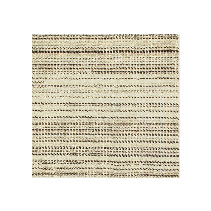 Tapis carré fin noué à la main 2 pi x 2 pi