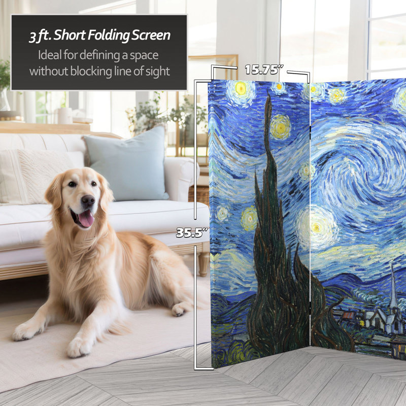 Cloison Wellston Van Gogh, 47.25" W x 36" H