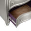 Commode en bois Marila, gris