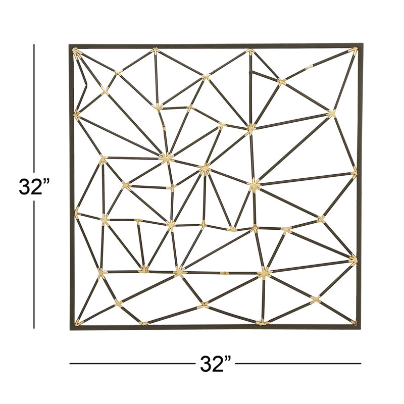 Ochlocknee Glam Abstract Wall Decor
