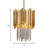 Derise 1 - Light Polished Brass Pendant