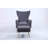 Wickham Upholstered Armchair with Ottoman-450941652