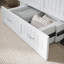 Lit escamotable en bois massif avec station de charge et matelas Kindig-88182137-23569781
