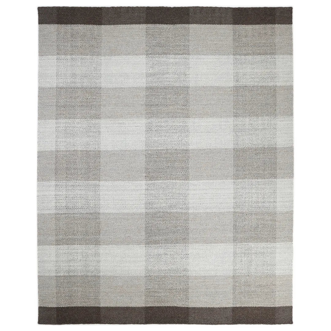 Laurel Foundry Modern Farmhouse® Mitesh Handmade Wool/Cotton Brown Area ...