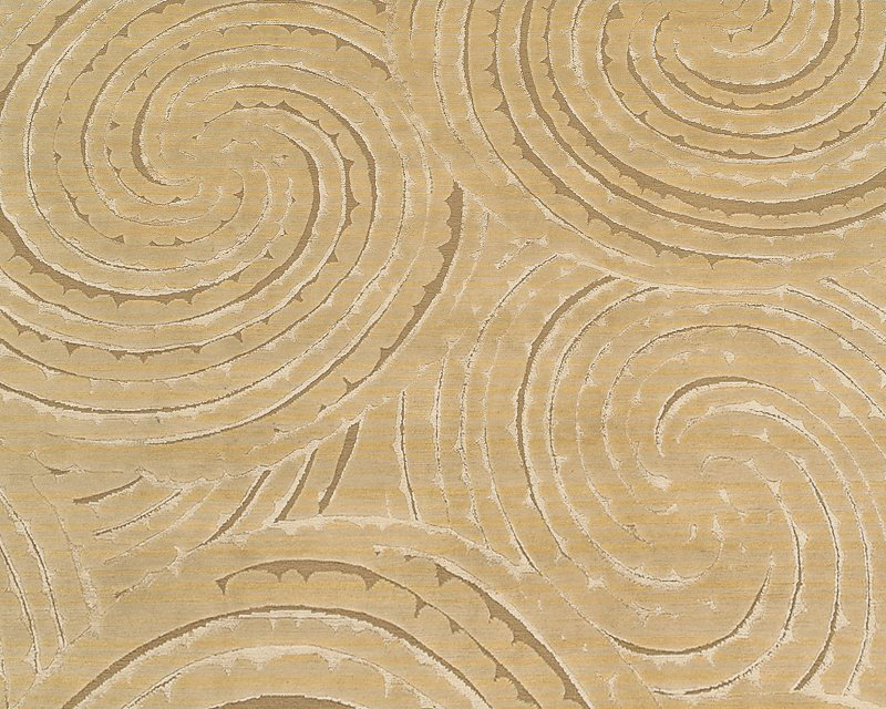 Galaxy Geometric Area Rug in Beige/Neutral, Rectangle 6' x 9'