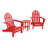 POLYWOOD Classic Adirondack Folding Adirondack 3-Piece Set-1283645863
