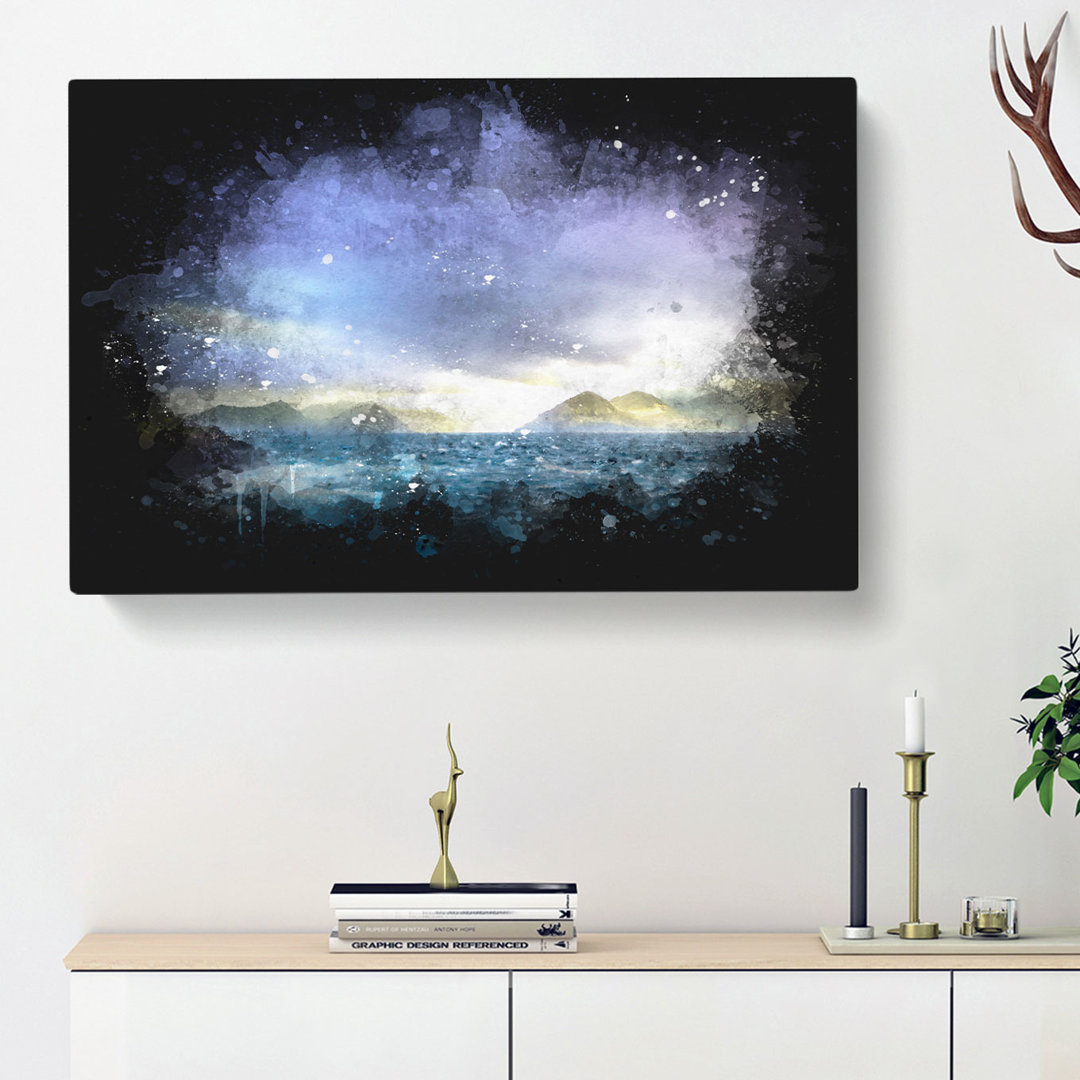 Faroe Island Ocean View - Wrapped Canvas