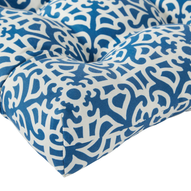 Coussin de banc d'extérieur Shipton, Indigo, 5", L 51 po x P 18 po