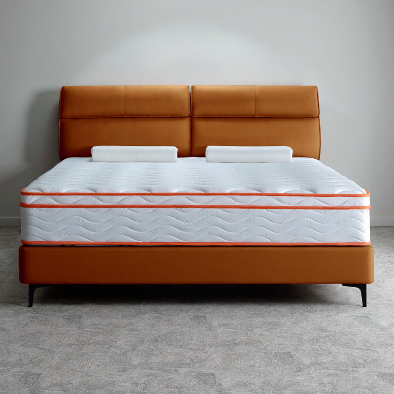 10 Inch Queen Hybrid Mattress in a Box with Cooling-Gel Memory Foam & Pocket Springs - Medium Firm, Fiberglass-Free, CertiPUR-US Certified (120 chars)