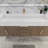 Glasgow 59'' Bathroom Vanity with Acrylic Top-2137606096