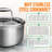 2 qt. Stainless Steel Saucepan