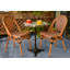 Glen Stacking Patio Dining Side Chair with Cushion