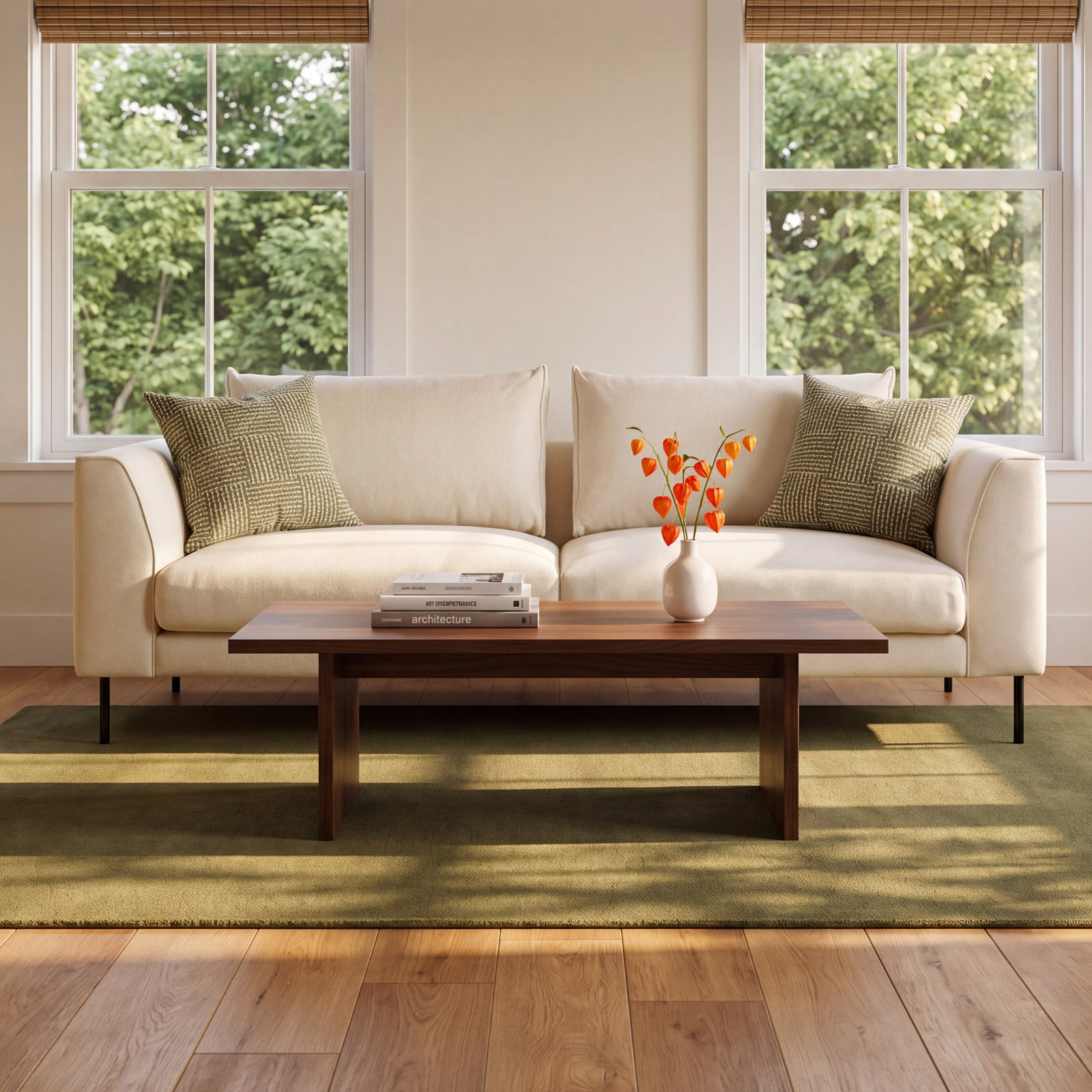 Renfrew 87" Sofa, Merino Cream