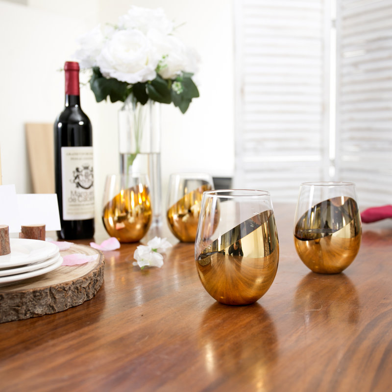 4 Piece 532ml Wine Glass Set
