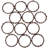 Zinc Shower Curtain Hook-45857678