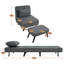 Canapé-lit pliable avec repose-pieds-2103941122