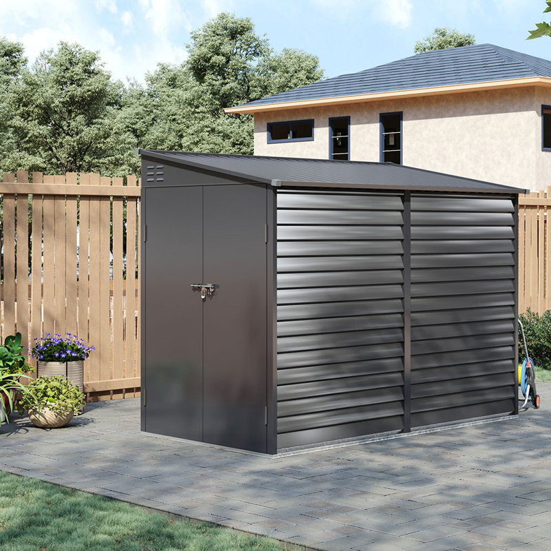 Outdoor Steel Storage Shed