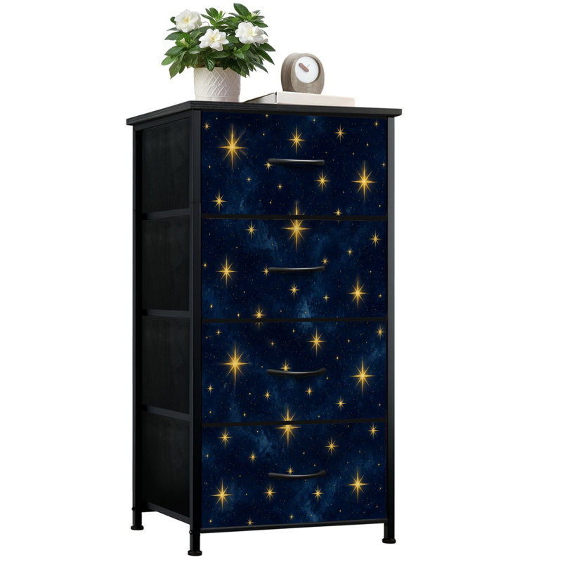 Commode de rangement verticale 4 tiroirs