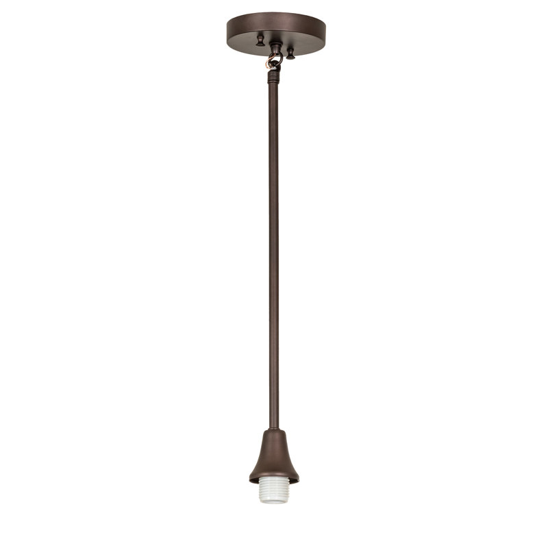 1 - Light Pendant, Orange; Red