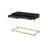 Black & Gold Finish Sofa Table