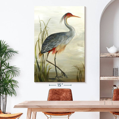 Grey Heron, reproduction sur toile