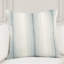 Theta 26" Linen Blend Throw Pillow, Blue-1347373037