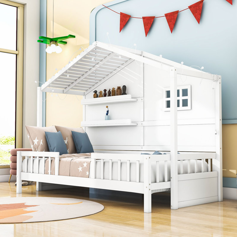 Shuai Twin Daybed, White