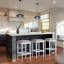 Bertia Square Wood Counter and Bar Stool-1204960050-1204960013
