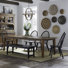 Hendry 6 Piece Rectangular Dining Table Set w/ Two 18" Leaves