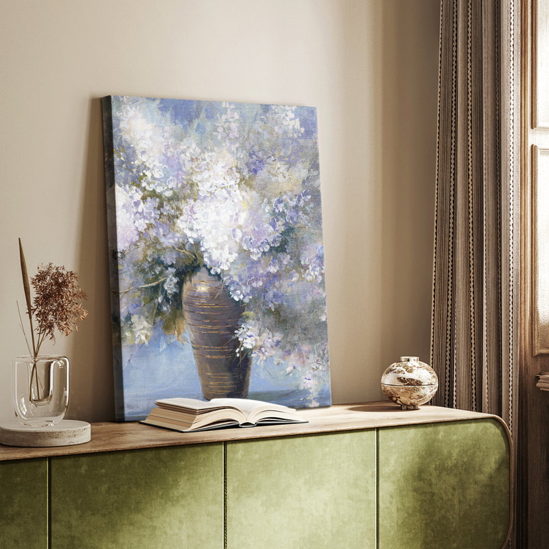 Lavender Explosion Revisited -Custom Wrapped Gallery Cavas