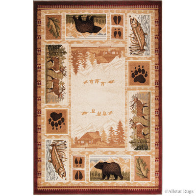 Performance Animal Print Indoor Rug