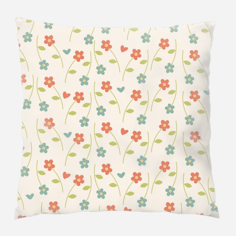 Coussin Floral, Intérieur