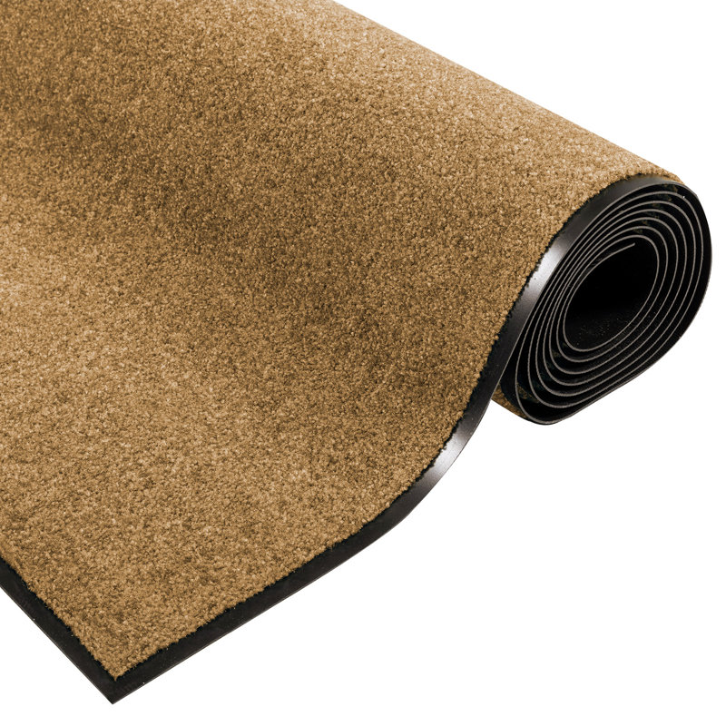 Non-Slip Indoor / Outdoor Doormat, 120 x 300 cm, Cream