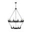 Luminaire suspendu rond 18 po