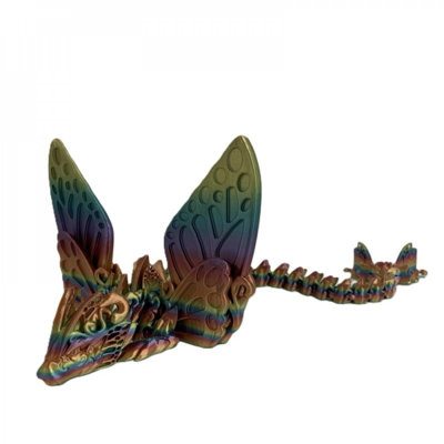 Figurine Rainbow Butterfly Wing Dragon
