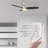 48" Alcides 3 - Blade LED Smart Flush Mount Ceiling Fans with Light-1635912999