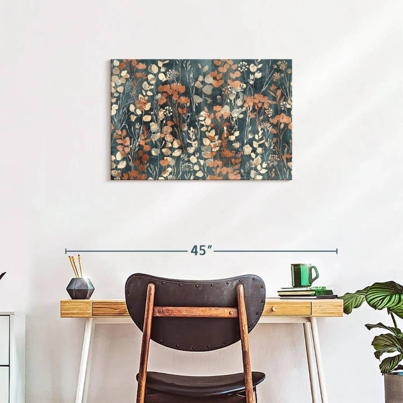 Copper Leaf Wilderness, 20" H x 30" W