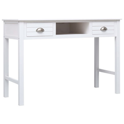 Amher Solid Wood Base Writing Desk