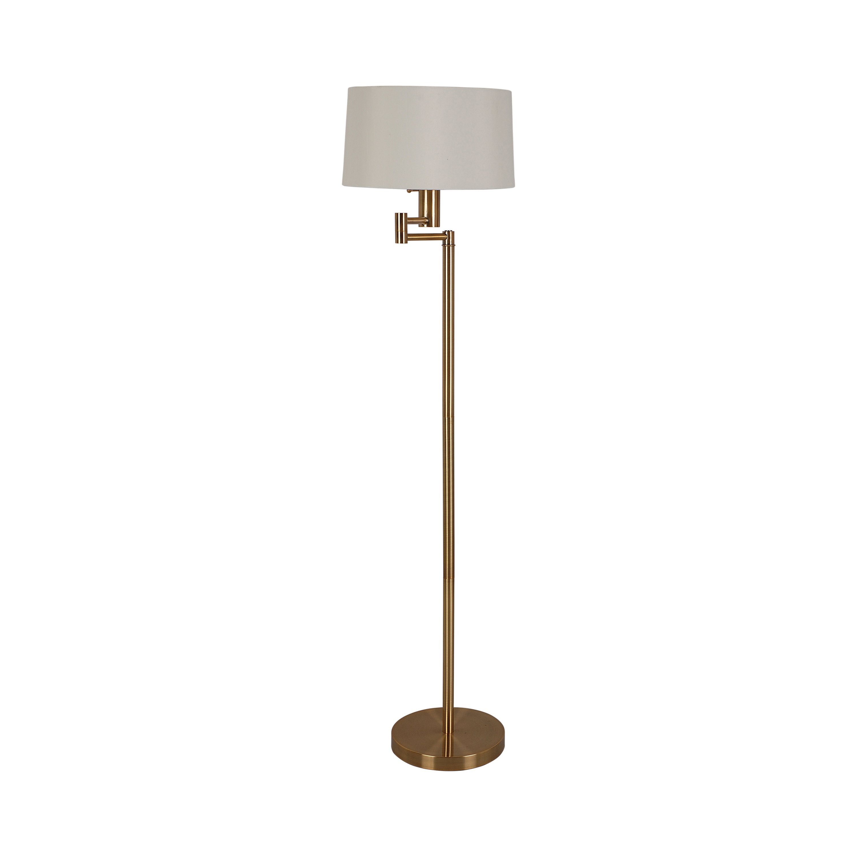 47-63 in. Floor Lamp with Swing Arm