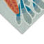 Tapis bleu touffeté à la main Hemsworth-1994143492