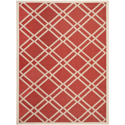 Hansotto Performance Geometric Indoor/Outdoor Area Rug
