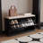 Black Upholstered Bench