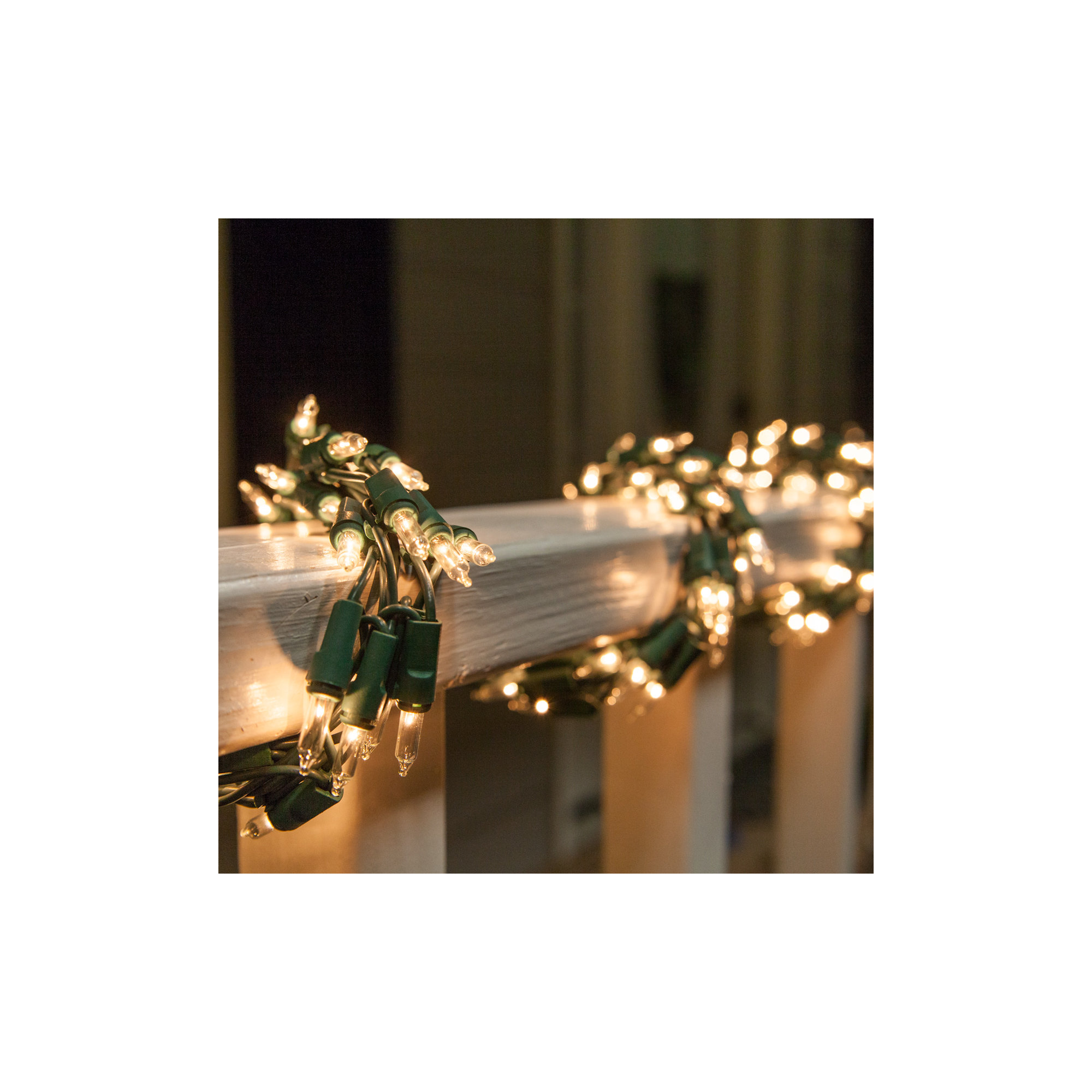 300 Bulb Garland String Lighting, Clear
