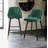 Swivel Upholstered 26"/29" Counter & Bar Stool With Solid Metal Frame and Velvet Back-1108902019-1125635289