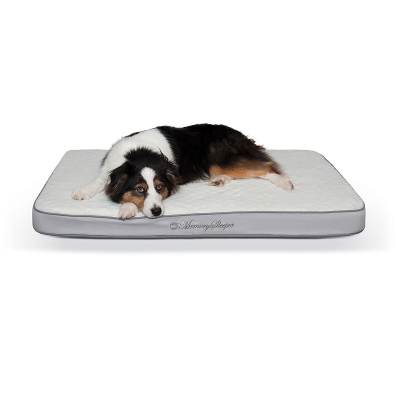 Orthopedic Pet Bed, Gray, Small